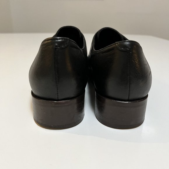 L'intervalle Black Leather Women's Shoes Size 7 - Picture 6 of 9